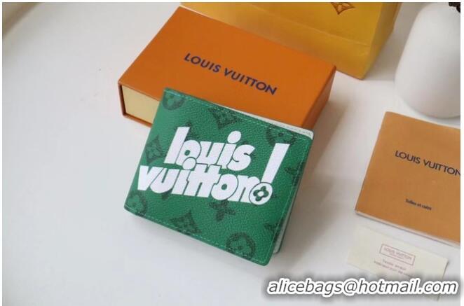 Affordable Price Louis Vuitton MULTIPLE WALLET M80850 Green