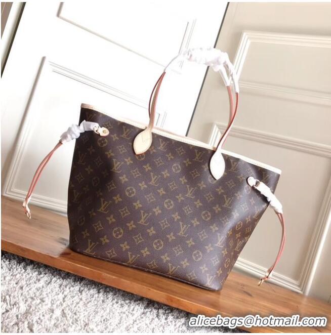 Buy Inexpensive Louis Vuitton Monogram Canvas Original NEVERFULL MM M40997 Rose