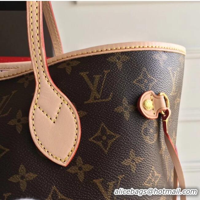 Lower Price Louis Vuitton Monogram Canvas Original NEVERFULL MM M50336 Pink