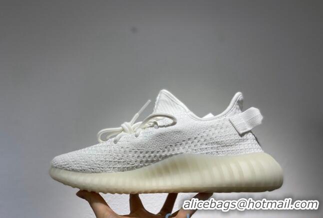 Low Price Adidas Yeezy Boost 350 V2 Static Sneakers Y1 090182 White