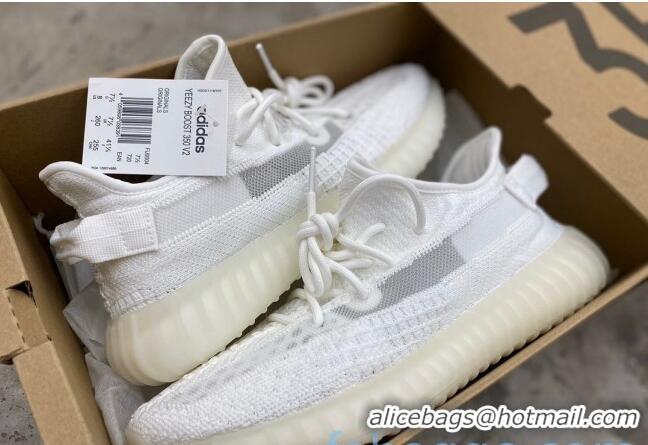 Low Price Adidas Yeezy Boost 350 V2 Static Sneakers Y1 090182 White