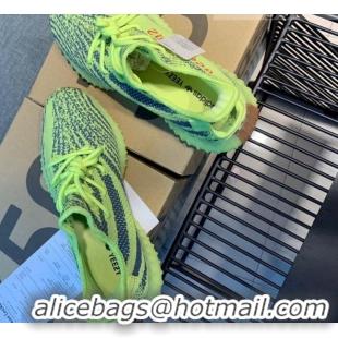 Popular Adidas Yeezy Boost 350 V2 Static Sneakers Y2 090182 Green