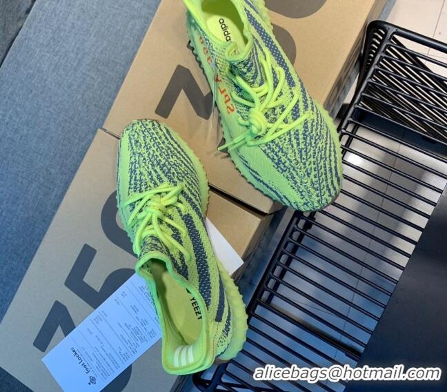 Popular Adidas Yeezy Boost 350 V2 Static Sneakers Y2 090182 Green