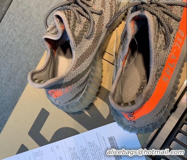 Trendy Design Adidas Yeezy Boost 350 V2 Sneakers Y2 090183 Grey/Orange