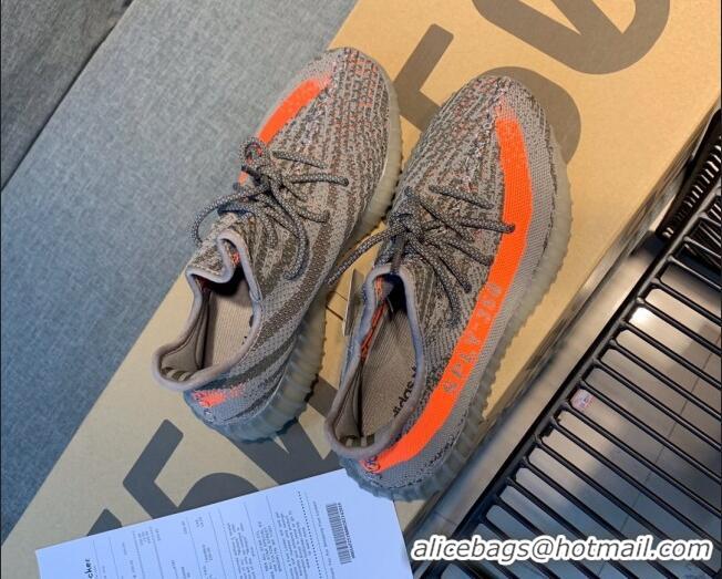 Trendy Design Adidas Yeezy Boost 350 V2 Sneakers Y2 090183 Grey/Orange