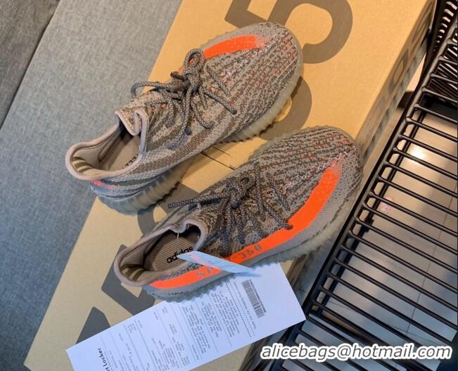 Trendy Design Adidas Yeezy Boost 350 V2 Sneakers Y2 090183 Grey/Orange