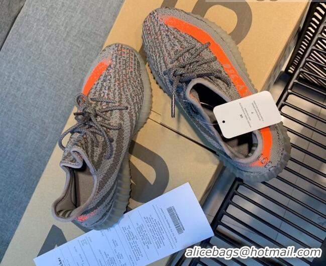 Trendy Design Adidas Yeezy Boost 350 V2 Sneakers Y2 090183 Grey/Orange