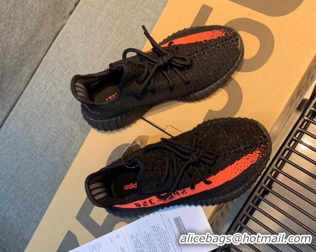 Best Luxury Adidas Yeezy Boost 350 V2 Sneakers Y2 090183 Black/Orange