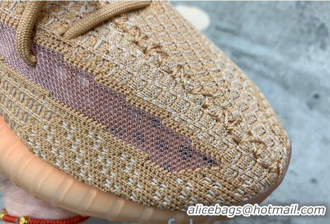 Top Luxury Adidas Yeezy Boost 350 V2 Static Sneakers 090185 Khaki/Pink