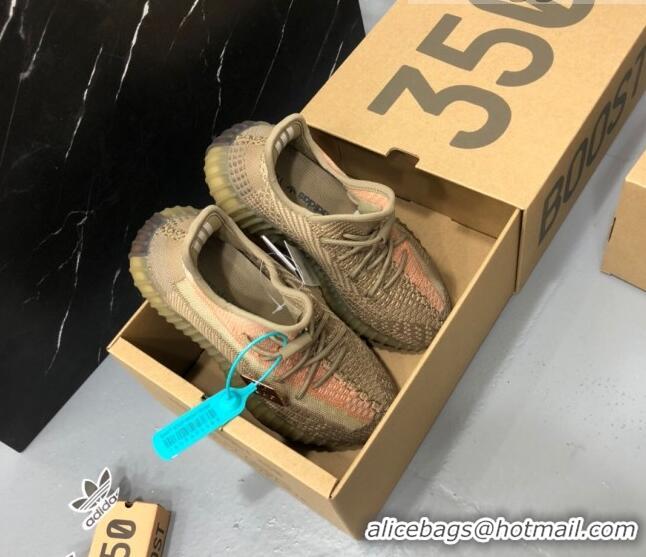 Good Taste Adidas Original Yeezy Boost 350 V2 Basf Sneakers 050815 Brown/Orange