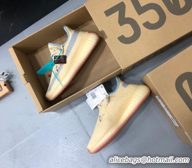 Top Grade Adidas Original Yeezy Boost 350 V2 Basf Sneakers 050815 Apricot/Blue