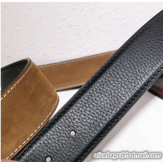 Top Quality Louis Vuitton Leather Belt 38MM M0199 Black