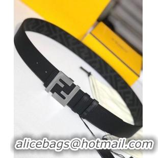 Buy Inexpensive Fendi Leather Belt F2370 Black