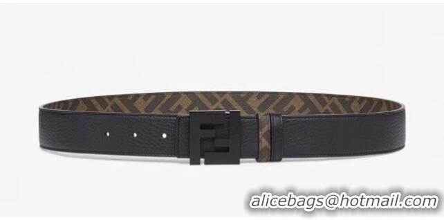 Reasonable Price Fendi Leather Belt F2370 Brown