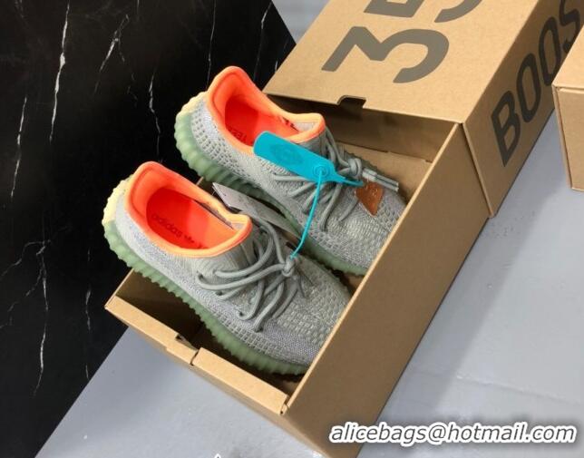 Low Price Adidas Reflective Original Yeezy Boost 350 V2 Basf Sneakers 050824 Grey/Orange 2021