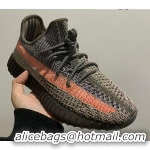 Top Quality Adidas Yeezy Boost 350 V2 Sneakers 050830 Grey/Orange 2021