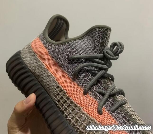 Top Quality Adidas Yeezy Boost 350 V2 Sneakers 050830 Grey/Orange 2021