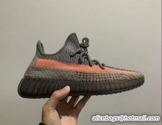 Top Quality Adidas Yeezy Boost 350 V2 Sneakers 050830 Grey/Orange 2021