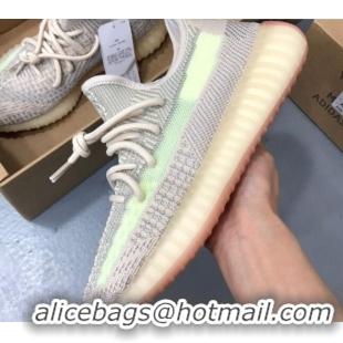 Top Design Adidas Reflective Yeezy Boost 350 V2 Synth Sneakers 050827 Grey