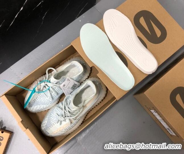 Cheap Price Adidas Reflective Yeezy Boost 350 V2 Synth Sneakers 050828 Ice Blue