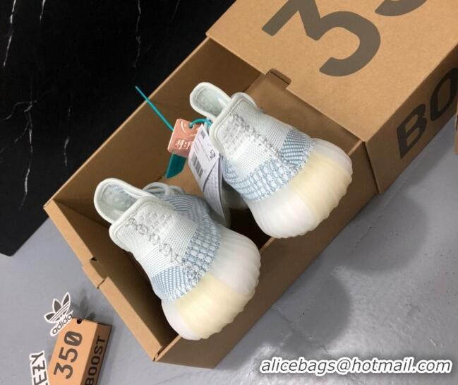 Cheap Price Adidas Reflective Yeezy Boost 350 V2 Synth Sneakers 050828 Ice Blue