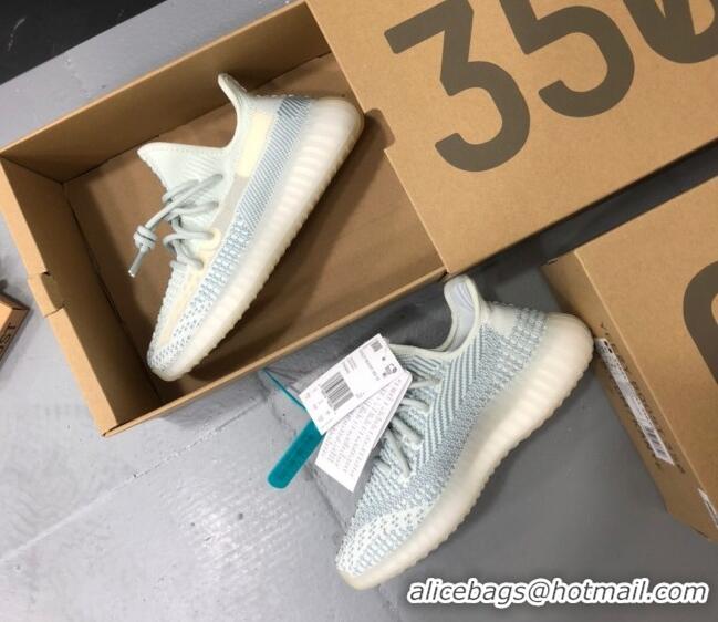 Cheap Price Adidas Reflective Yeezy Boost 350 V2 Synth Sneakers 050828 Ice Blue