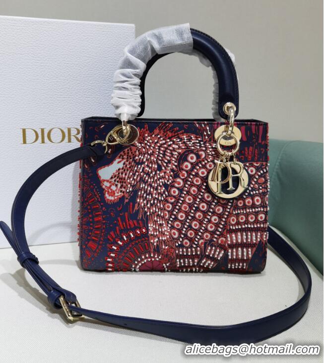 Buy Luxury LADY DIOR DIOR TOTE EMBROIDERED CANVAS BAG 2553