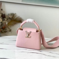 Top Quality Louis Vuitton CAPUCINES MINI M56982 light pink