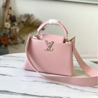 Luxury Classic Louis Vuitton CAPUCINES PM M56983 light pink