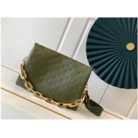 New Fashion Louis Vuitton COUSSIN MM M57782 Khaki Green