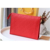 Cheapest Louis Vuitton Monogram Empreinte POCHETTE VOYAGE MM M41058 Red