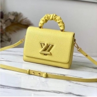 Top Grade Louis Vuitton TWIST MM M58688 Ginger Yellow