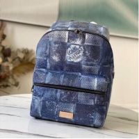 Good Product Louis Vuitton DISCOVERY BACKPACK N50060 Ocean Blue