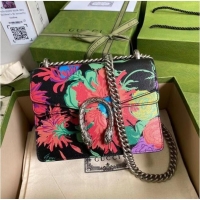 Famous Brand Gucci Dionysus mini bag 421970 Black Flower