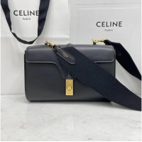 Promotional Celine TEEN SOFT 16 IN SMOOTH CALFSKIN 196853 Black