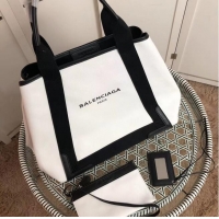 Top Quality Balenciaga Canvas Bag B8989 White