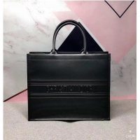 Promotional DIOR BOOK TOTE ORIGINAL LEATHER BAG M1287 BLACK