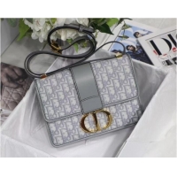 Buy Luxury Dior 30 MONTAIGNE BAG Oblique Jacquard M9203UT Gray