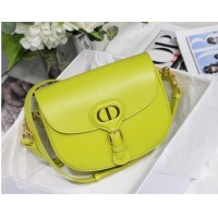 Buy New Cheap MEDIUM DIOR BOBBY BAG Warm Taupe Box Calfskin M9319U Lemon