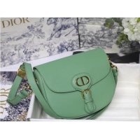 Discount MEDIUM DIOR BOBBY BAG Warm Taupe Box Calfskin M9319U Green