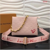 Best Price Louis Vuitton Monogram Empreinte COUSSIN PM M57790 Pink