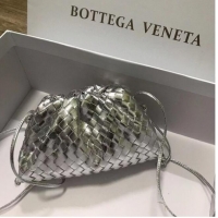 Cheap Bulk Bottega Veneta MINI POUCH 585852 SILVER