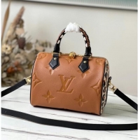 Cheapest Louis Vuitton SPEEDY Monogram Empreinte BANDOULIERE 25 M45840 Caramel