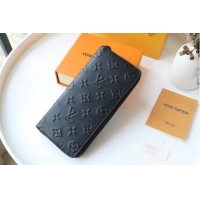 Inexpensive Louis Vuitton ZIPPY WALLET VERTICAL M62902 black