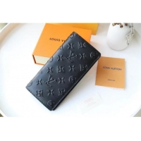 Promotional Louis Vuitton Monogram Empreinte BRAZZA WALLET M62900 Black