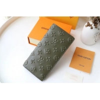 Top Quality  Louis Vuitton BRAZZA WALLET M62900 Khaki