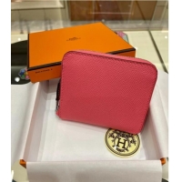 Buy Fashionable Hermes Constance Wallets espom leather H2298 Rose