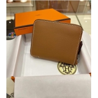 Popular Style Hermes Constance Wallets espom leather H2298 Brown