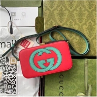 Buy Inexpensive Gucci Interlocking G mini bag 658230 Red