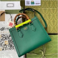 Affordable Price Gucci Diana small tote bag 660195 Emerald